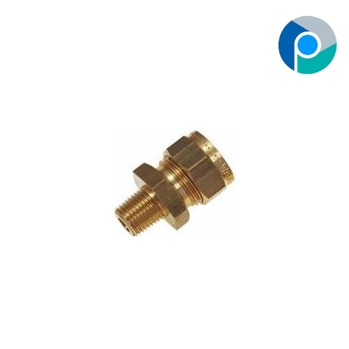 Brass Double Thread Coupling