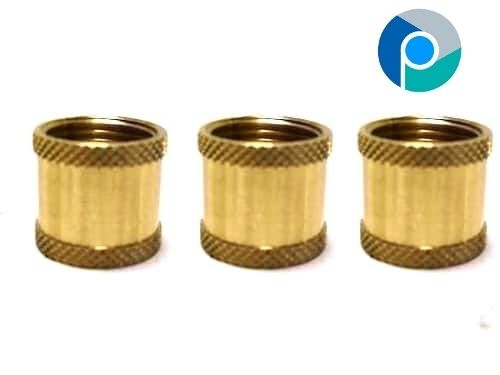 Brass Knurled Coupling