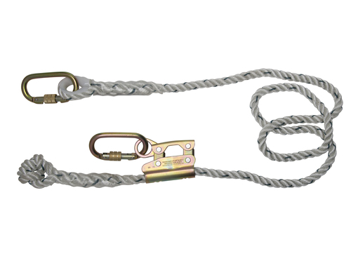 Work Positioning Lanyard with Grip Adjuster
