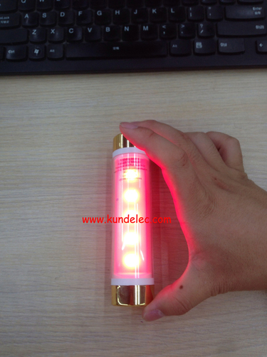 Vehicle Mounted Warning Lamp - Plastic Metal, 35mm x 21cm, 3.7V 10400mAh | Bright Light, Emergency Signals, Power Bank, Portable