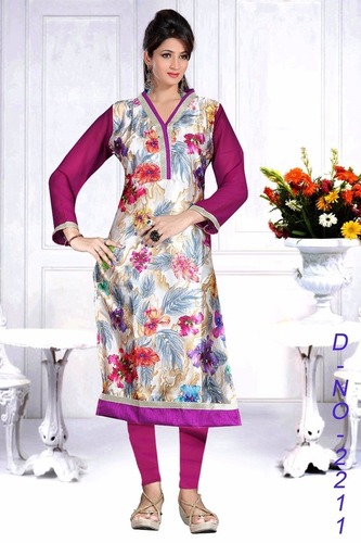 Fancy Digital Printed Kurti