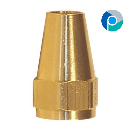 Brass Flare Long Nut By POLLEN BRASS PRODUCTS