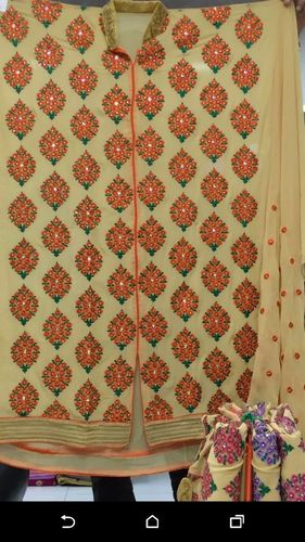 Georgette Embriodary suit