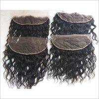 Indian Raw Natural Transparent Lace Wavy Frontal