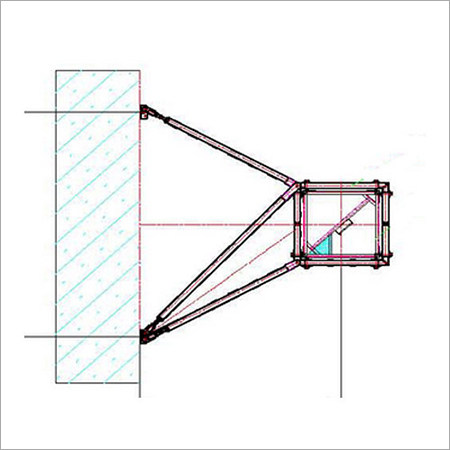 Wall Anchor Tower Crane Parts