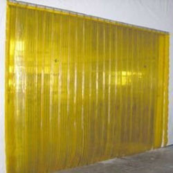 Yellow Anti Insect Pvc Curtain