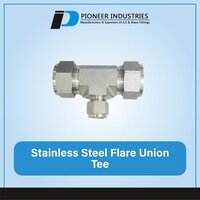 Stainless Steel Flare Union Tee