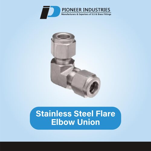 Stainless Steel Flare Elbow Union