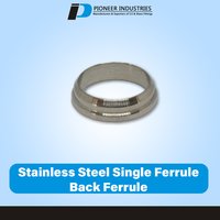 Stainless Steel Single Ferrule Back Ferrule