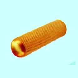 Brass Diamond Knurling Long Inserts