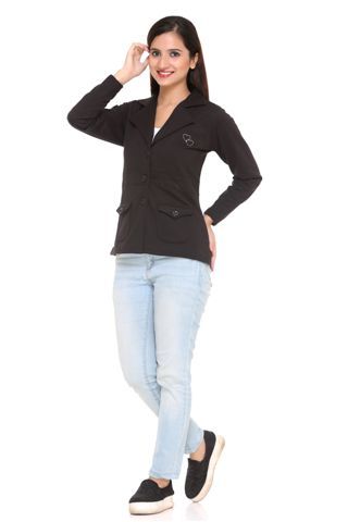 Ladies Top - Cotton Blend, S-XL, Black | Stylish Design, Comfortable Fit, Durable Material, Easy to Wear