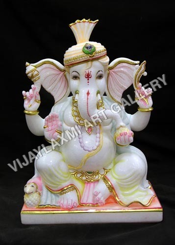 Marble God Ganesha Idol