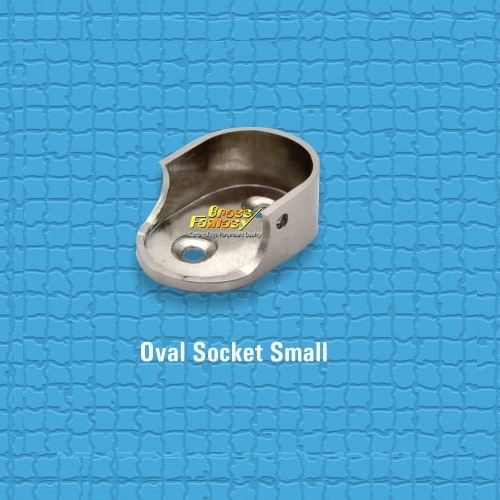 Brass Oval Socket Small