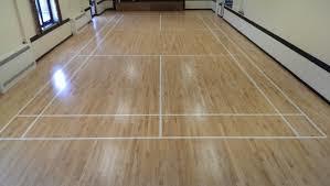 Badminton Court Wooden Flooring