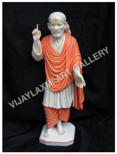 Marble Sai Baba Moorti