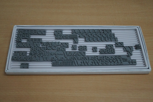 Manual Rubber Stereo Number