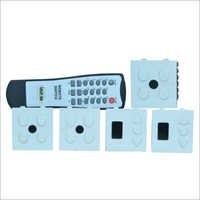 White Wireless Remote Control Switches For 12 Lights & 2 Fan