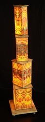 Designer Beautiful Floor Wooden Lamps