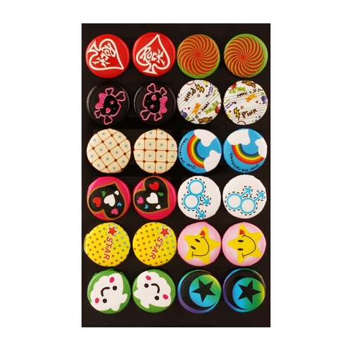 Multi-Colour Enamel Stud Earring For Women (Multi-Colour)