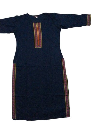 Designer Cotton Kurti - Short Sleeve, Daily Wear | Elegant Colors, Quick Dry, Washable, Skin Friendly for Year-Round Use