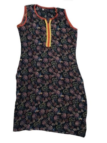 Cotton Kurtis - Cotton Fabric, Short Sleeve, Daily Wear for Girls | Colorfastness, Fine Stitching, Attractive Design