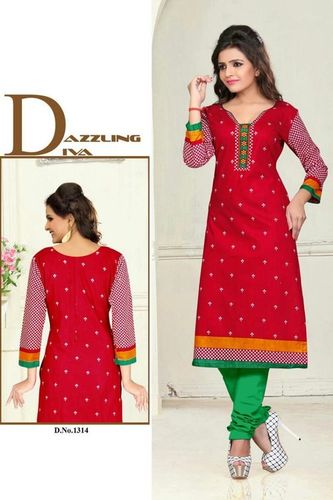 Printed Cotton Kurtis - Cotton, Size S/M/L/XL, Long Sleeve | Quick Dry, Washable, Ideal for Daily Wear in Summer and Winter