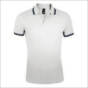 Mens Polo T Shirt - Cotton Blend, Sizes: S, M, L, XL, V-Neck, Plain Pattern | Smooth Texture, High Tear Strength, Attractive Designs, No Color Fading