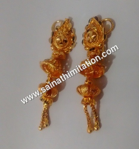Golden Imitation Earrings