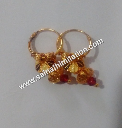 hoop earrings