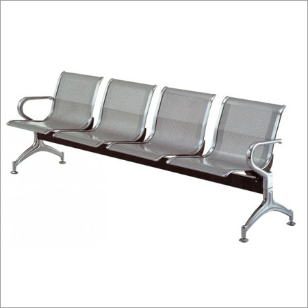 4 Seater Steel Bench