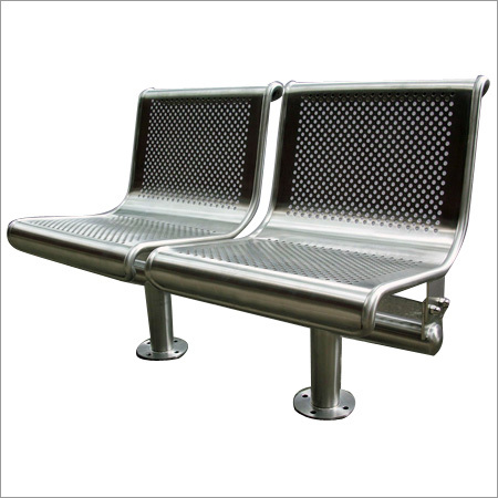 2 Seater Steel Bench