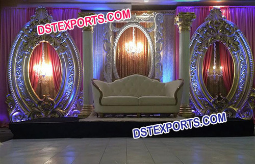 Latest Wedding Fiber Backdrop Frames Walls