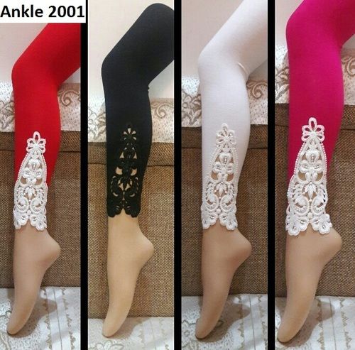 Plain Girls Designer Legging, Black at Rs 100/piece in Thane | ID:  2853105316488
