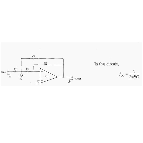 Active High Pass Filter