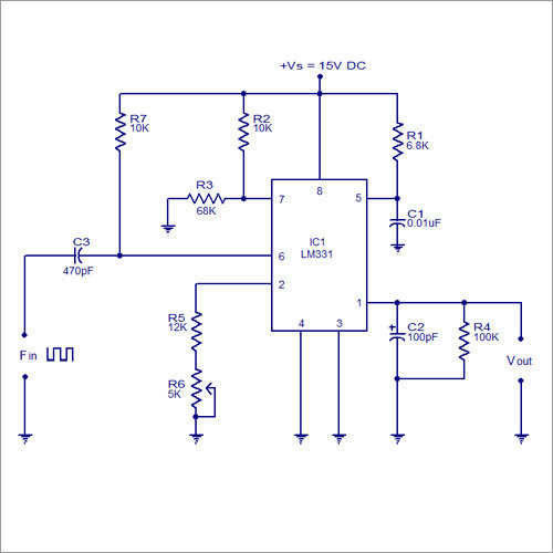 Frequency To Voltage Converter