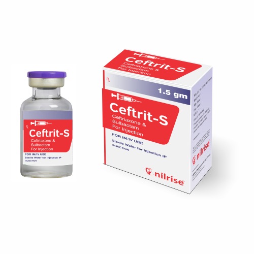 Ceftriaoxone 1 gm & Salbactum 500 mg Inj