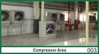 Compressor Cooler - Metal, 1135x600x1535mm | 18000cmh Air Flow, 490w Power, 1 Year Warranty, Manual Cleaning