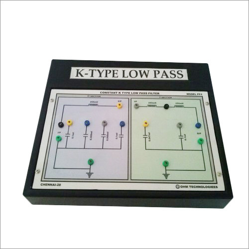 Constant K Type Low Pass Filters (Passive Type)