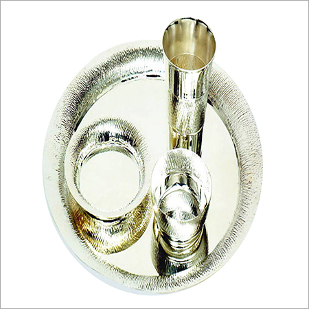 Silver Thali Set
