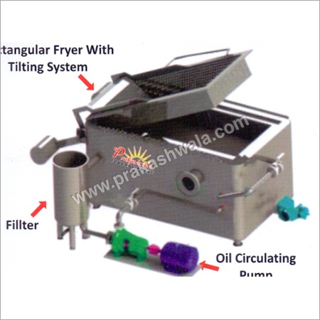 Rectangular Batch Fryer