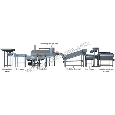Pellet Frying Line Pellet Frying Line