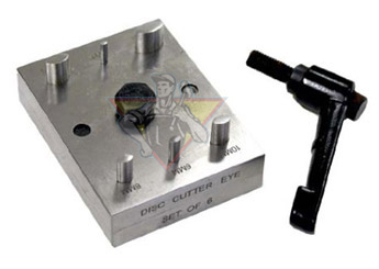 Disc cutter Eye Set of 6 with handle