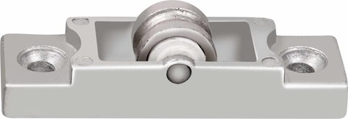 metal single roller with groove