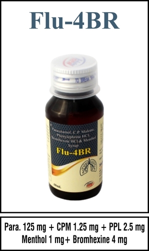 Paracetamol + Phenylephrine + C.P.M + Bromhexine + Menthol