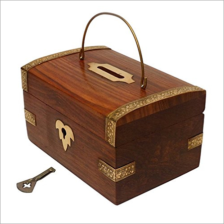 Wooden Money Bank