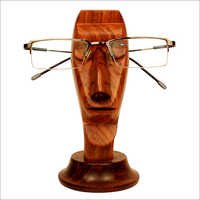 Wooden Face Design Spectacle Holder