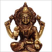 Goddess Laxmi Brass Sculpture