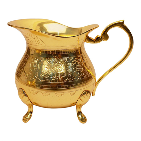 Antique Brass Metal Teapot