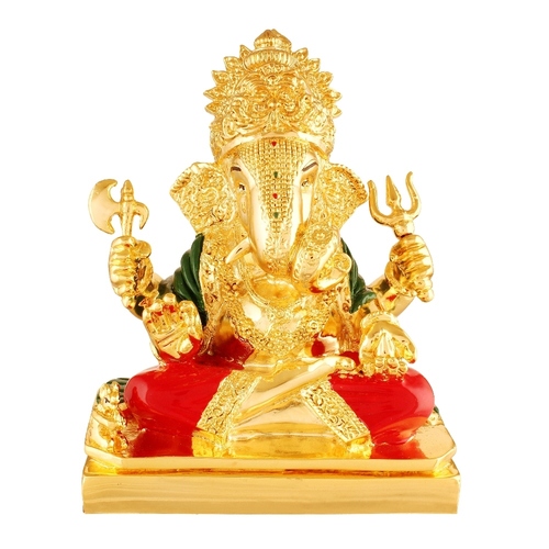 Hindu God Gnesh Idol For Home Temple Size: 8.5*12*16