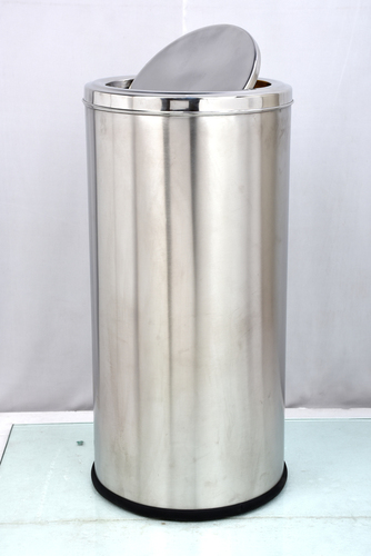 Stainless Steel Swing Ring Dust Bin
